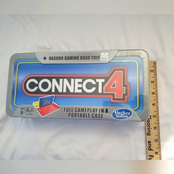 : Sealed Hasbro Road Trip Connect 4 Board Game Full Gameplay in Portable Case - Picture 5 of 6
